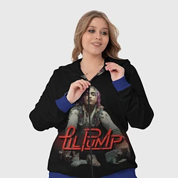 Женский 3D-костюм Lil Pump, цвет: 3D-синий — фото 2
