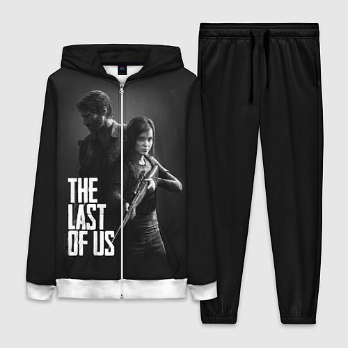 Женский костюм The Last of Us: Black Style / 3D-Белый – фото 1