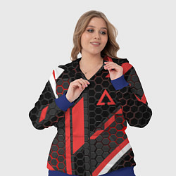 Женский 3D-костюм CS:GO CYREX CARBON, цвет: 3D-синий — фото 2