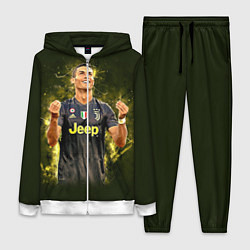 Женский 3D-костюм Ronaldo: Juve Sport, цвет: 3D-белый