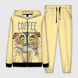 Женский костюм Owls like coffee