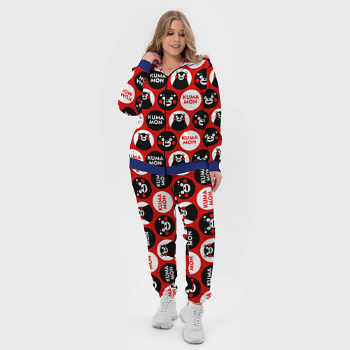 Женский костюм Kumamon Pattern / 3D-Синий – фото 4