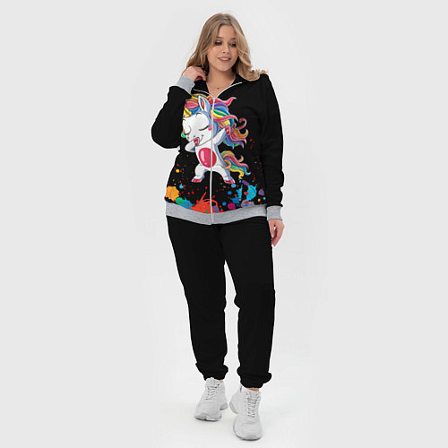 Женский костюм Малыш-единорог / 3D-Меланж – фото 4