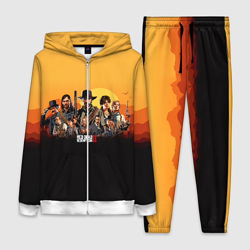 Женский костюм RDR 2: Team / 3D-Белый – фото 1