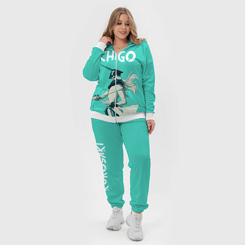 Женский костюм Куросаки Ичиго / 3D-Белый – фото 4