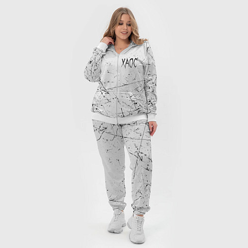 Женский костюм ХАОС: GONEFludd / 3D-Белый – фото 4