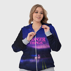 Женский 3D-костюм Stranger Things: Neon Road, цвет: 3D-меланж — фото 2