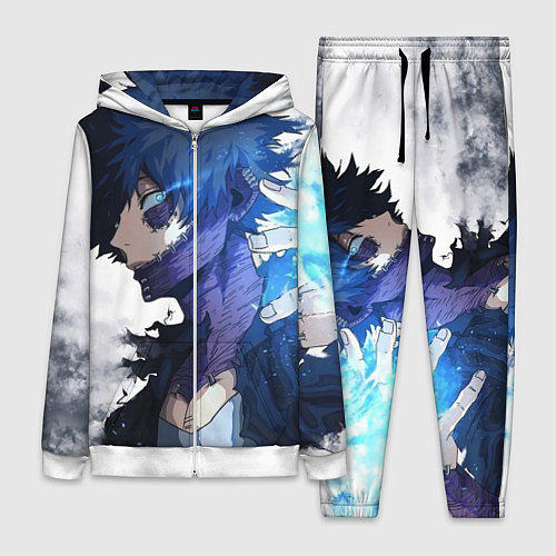 Женский костюм Академия героев - Даби / 3D-Белый – фото 1