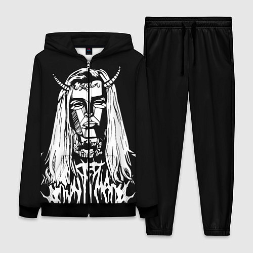 Женский костюм Ghostemane: Devil / 3D-Черный – фото 1