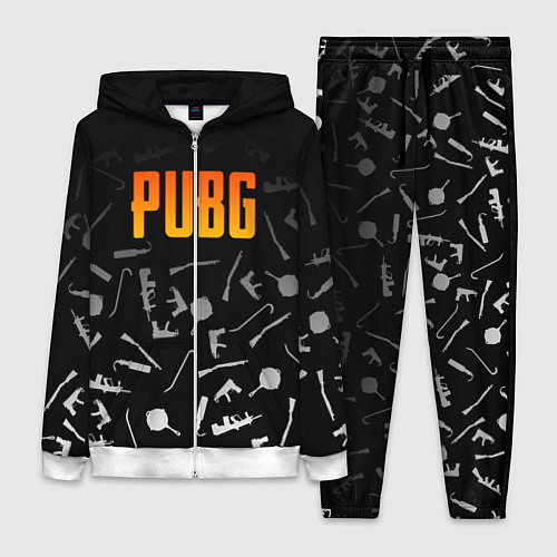 Женский костюм PUBG Master / 3D-Белый – фото 1