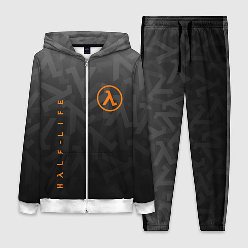 Женский костюм Half-Life / 3D-Белый – фото 1