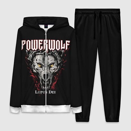 Женский костюм Powerwolf: Lupus Dei / 3D-Белый – фото 1