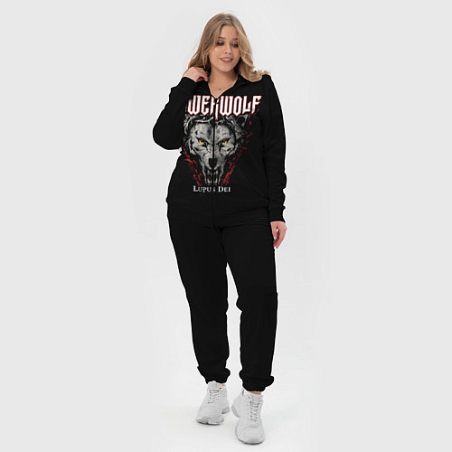 Женский костюм Powerwolf: Lupus Dei / 3D-Черный – фото 4