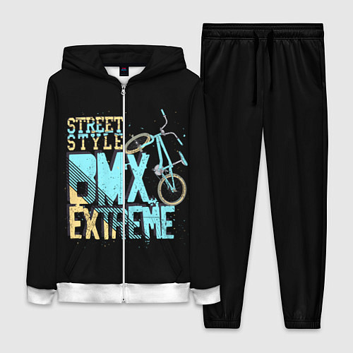 Женский костюм BMX Extreme / 3D-Белый – фото 1