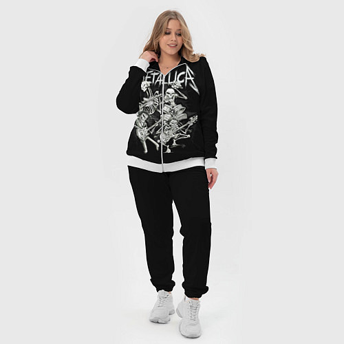 Женский костюм Metallica: Bones Rock / 3D-Белый – фото 4