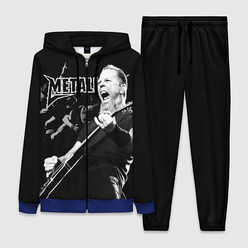 Женский костюм Metallica / 3D-Синий – фото 1