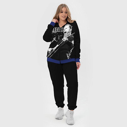 Женский костюм Metallica / 3D-Синий – фото 4