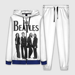 Женский 3D-костюм The Beatles: White Side цвета 3D-синий — фото 1