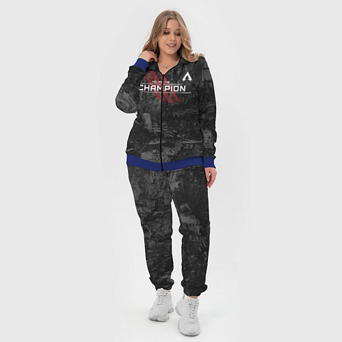 Женский костюм You Are The Champion / 3D-Синий – фото 4