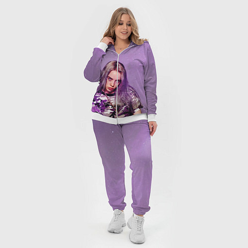 Женский костюм Billie Eilish: Violet Fashion / 3D-Белый – фото 4