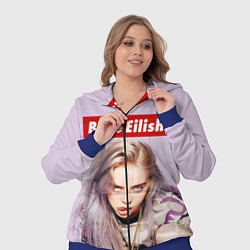 Женский 3D-костюм Billie Eilish: Bored, цвет: 3D-синий — фото 2