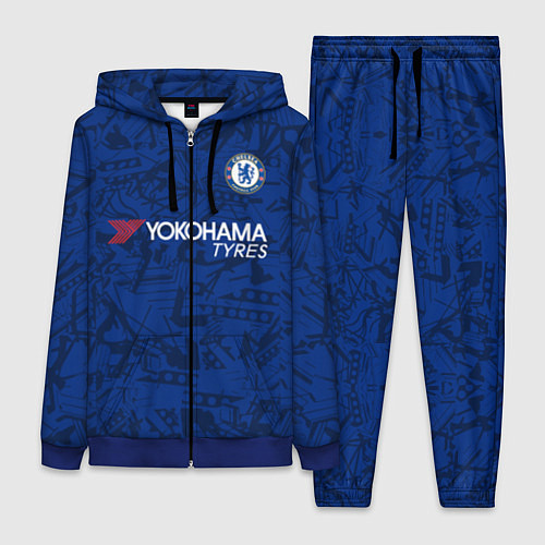 Женский костюм Chelsea home 19-20 / 3D-Синий – фото 1