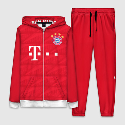 Женский костюм FC Bayern: Home 19-20 / 3D-Белый – фото 1