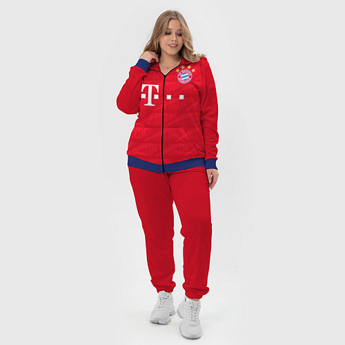 Женский костюм FC Bayern: Home 19-20 / 3D-Синий – фото 4