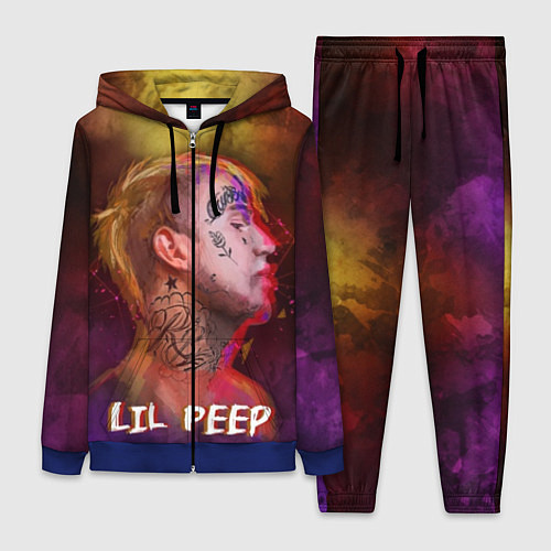 Женский костюм Lil Peep ART / 3D-Синий – фото 1