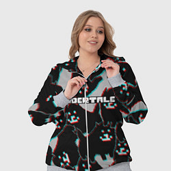 Женский 3D-костюм Undertale, цвет: 3D-меланж — фото 2