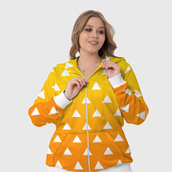 Женский 3D-костюм ZENITSU ЗЕНИТСУ КИМОНО, цвет: 3D-белый — фото 2