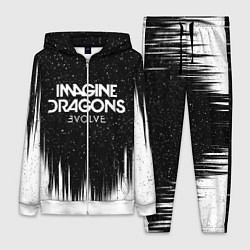 Женский 3D-костюм IMAGINE DRAGONS, цвет: 3D-белый