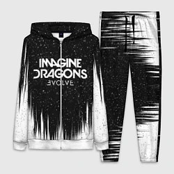 Женский 3D-костюм IMAGINE DRAGONS, цвет: 3D-белый