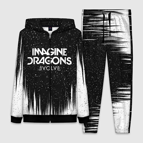 Женский костюм IMAGINE DRAGONS / 3D-Черный – фото 1