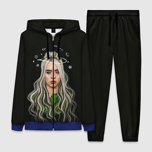 Женский костюм BILLIE EILISH / 3D-Синий – фото 1