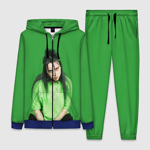 Женский костюм BILLIE EILISH / 3D-Синий – фото 1