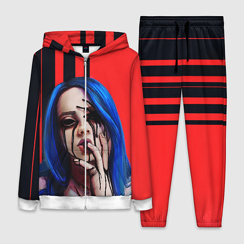 Женский костюм Billie Eilish: Demon / 3D-Белый – фото 1