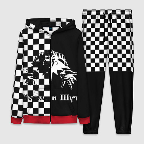 Женский костюм Король и Шут / 3D-Красный – фото 1