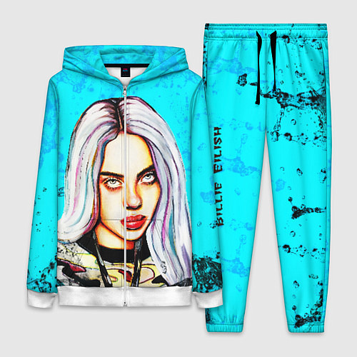 Женский костюм BILLIE EILISH: Fan Art / 3D-Белый – фото 1