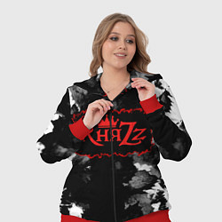 Женский 3D-костюм Князь Анархия спина, цвет: 3D-красный — фото 2