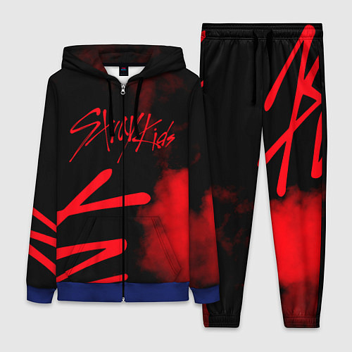 Женский костюм Stray Kids / 3D-Синий – фото 1