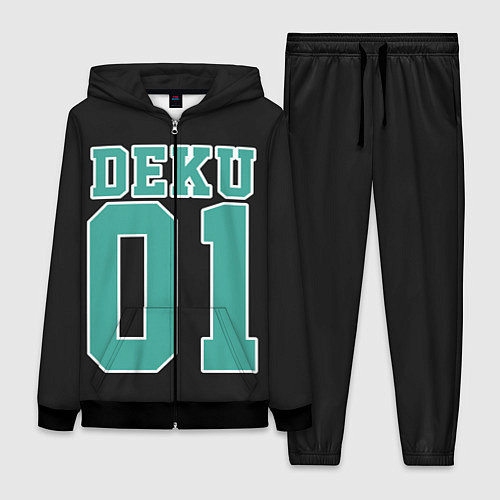 Женский костюм Моя геройская академия / 3D-Черный – фото 1