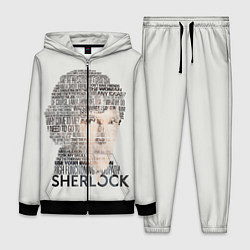 Женский 3D-костюм Sherlock, цвет: 3D-черный