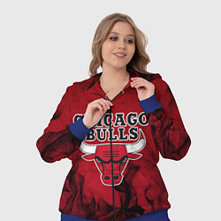 Женский 3D-костюм CHICAGO BULLS, цвет: 3D-синий — фото 2