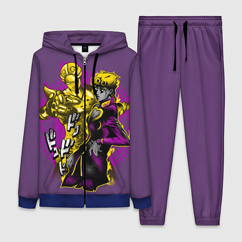 Женский костюм Приключения ДжоДжо / 3D-Синий – фото 1