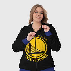 Женский 3D-костюм GOLDEN STATE WARRIORS, цвет: 3D-синий — фото 2