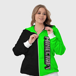 Женский 3D-костюм Minecraft, цвет: 3D-белый — фото 2