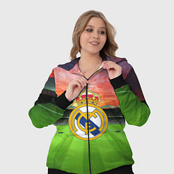 Женский 3D-костюм FC Real Madrid, цвет: 3D-черный — фото 2