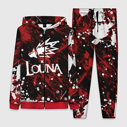 Женский 3D-костюм Louna, цвет: 3D-красный