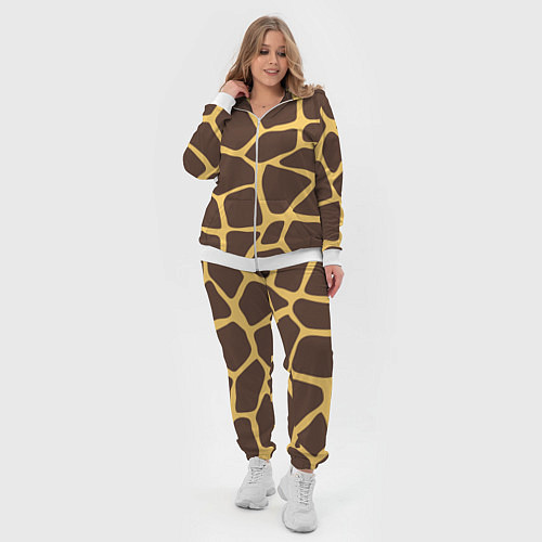 Женский костюм Окрас жирафа / 3D-Белый – фото 4